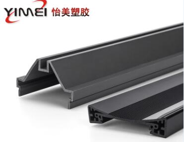 挤押塑胶异型材加工生产工序过程